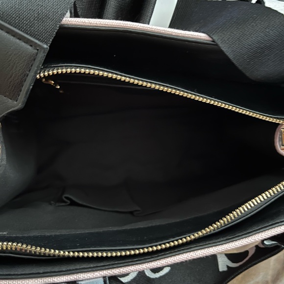 Bebe Pink and Black Tote Bag New W/Tags - Picture 5 of 10